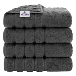 American Soft Linen 4 Pack Bath Towel Set, 100% Cotton, 27 Inch By 54 Inch Bath Towels For Bathroom -Avanti Sales Shop GUEST 0146298e c975 4354 888c 90e35172a7ac