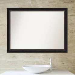 43" X 32" Non-Beveled Trio Oil Rubbed Bronze Bathroom Wall Mirror - Amanti Art -Avanti Sales Shop GUEST 02ce8727 3ea7 4f72 9d65 09b84b5fa081