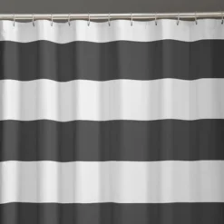 Porter Striped Shower Curtain Gray - Zenna Home -Avanti Sales Shop GUEST 030941c9 61bb 497d b43f d2ae3ceb9c5f