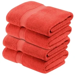 Premium Cotton 800 GSM Heavyweight Plush Luxury 4 Piece Bathroom Towel Set By Blue Nile Mills -Avanti Sales Shop GUEST 0860371e ba9b 424e a8fa e823c5379e52