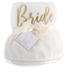 Shiraleah White "Bride" Towel Spa Wrap -Avanti Sales Shop GUEST 087087b6 955f 41c5 ae4f 418e99d14824