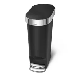 Simplehuman 40L Slim Liner Rim Plastic Step Trash Can -Avanti Sales Shop GUEST 091aa060 9bb5 49c7 8084 77e001e4264c