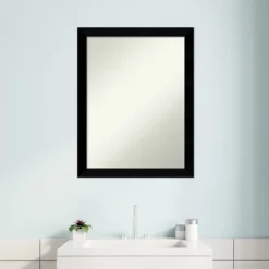 Black Museum Non-Beveled Wood Bathroom Wall Mirror -Avanti Sales Shop GUEST 0b30b581 13df 4c83 96a2 a41bb5d9073f