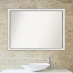 41" X 30" Non-Beveled Eva Narrow Bathroom Wall Mirror Gold - Amanti Art -Avanti Sales Shop GUEST 0ccc783a 1530 4c43 bc0c bc0d828e0787