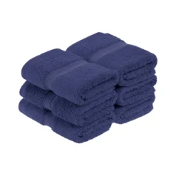 Premium Cotton 800 GSM Heavyweight Plush Luxury 6 Piece Face Towel/ Washcloth Set By Blue Nile Mills -Avanti Sales Shop GUEST 13d77026 bfcd 4fbf a858 ef3b7b88a6e3