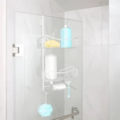 3 Tier Venus Rust Proof Aluminum Tier Over The Door Shower Door Caddy Gray - Better Living Products -Avanti Sales Shop GUEST 18fa44c0 b35e 4c35 a26e 294f118d5c0a