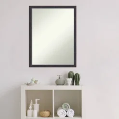 20" X 26" Non-Beveled Scoop Wood Bathroom Wall Mirror Dark Bronze - Amanti Art -Avanti Sales Shop GUEST 1b05bc72 9d40 449f bcf1 0354cdfeae14