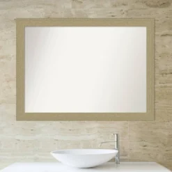 42" X 31" Non-Beveled Mosaic Bathroom Wall Mirror Gold - Amanti Art -Avanti Sales Shop GUEST 1b37cedd 55b1 4f72 ba70 ac5d59c69c88