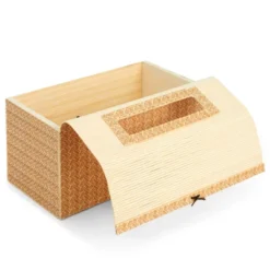 Juvale Bamboo Cane Material Tissue Box Cover For Home And Bathroom Decor, 11 X 6 X 5 In -Avanti Sales Shop GUEST 204807ee df1f 4fc4 9022 f68d315c1e5a