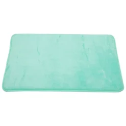 Unique Bargains Solid Color Pattern Bathroom Rugs Polyester Bath Mat Machine Washable Green 60x40cm -Avanti Sales Shop GUEST 27eb344d c586 471a b807 769f5d7d649a 1