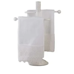 Creative Scents White Lace Towels - Set Of 4 -Avanti Sales Shop GUEST 295879ab feda 48fb 9052 fa10c8ec9309