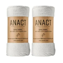 Anact Hemp And Organic Cotton Fast Drying Bath Towel 2pk -Avanti Sales Shop GUEST 2ae9943c dd00 4b54 9253 11cacff322a3