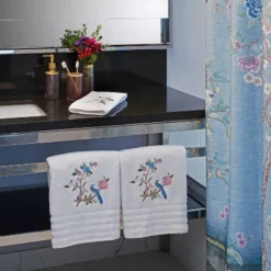 Vern Yip Spring Blooms Bath Towel White - SKL Home -Avanti Sales Shop GUEST 2b98db21 85a1 421f bb49 2d3df26f9445