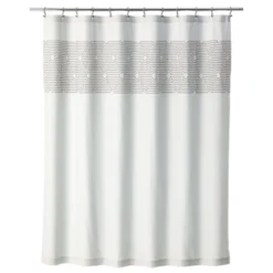 MDesign Fabric 100% Cotton Embroidered Shower Curtain For Bathroom -Avanti Sales Shop GUEST 2e0d1e45 80e1 4c3c bb91 149eda542164