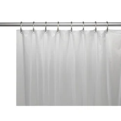 PVC Shower Curtain Liner 3 Gauge Metal Grommets 72in X 72in By Carnation Home Fashions -Avanti Sales Shop GUEST 331bdbe8 bd2e 4d8c 8773 82e4b5e0f8b9