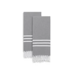 Set Of 2 Alara Pestemal Hand/Guest Towels - Linum Home Textiles -Avanti Sales Shop GUEST 3415c467 32fd 469b adcb 313c1e609633