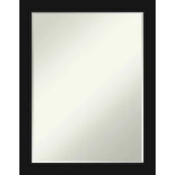 Avon Black Narrow Petite Bevel Bathroom Wall Mirror -Avanti Sales Shop GUEST 3524f839 f6c8 4b5b a7cc cf64b6de90a4