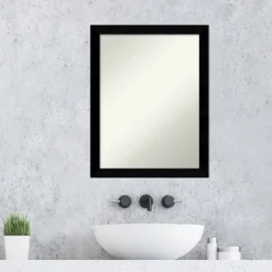 Black Museum Non-Beveled Wood Bathroom Wall Mirror -Avanti Sales Shop GUEST 3592b41b ec7c 46c9 ba19 37a725a3600d