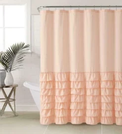 Kate Aurora Melanie Shabby Chic Gypsy Semi Ruffled Fabric Shower Curtains -Avanti Sales Shop GUEST 35b205b1 fe93 4c48 bfc1 3fb337c2c994