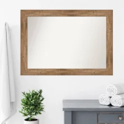 42" X 30" Non-Beveled Owl Wood Bathroom Wall Mirror Brown - Amanti Art -Avanti Sales Shop GUEST 3a6c738b cc1c 4ef5 908a e576a23ca0d4