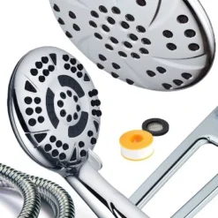 Aquabar High Pressure Luxury Three-Way Rain/Handheld Shower Head Combo Chrome - AquaDance -Avanti Sales Shop GUEST 3a9d6be0 3e82 4f92 af53 411bdaf3bd8f