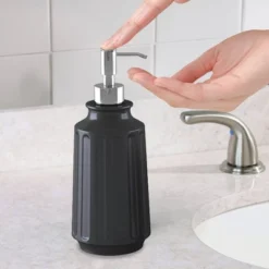 Metal Black Rust Resistant Refillable Liquid Soap Dispenser - Nu Steel -Avanti Sales Shop GUEST 40cb9314 6ff2 45bd 860a a0e4bea29034