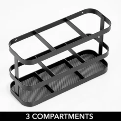 MDesign Steel Wall Mount Bathroom Hair Care Storage Organizer Basket -Avanti Sales Shop GUEST 4483aa4d 664f 4b8a 9637 d70f7c6d8f95