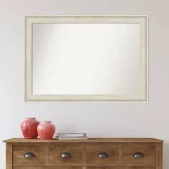 41" X 29" Non-Beveled Regal Birch Cream Bathroom Wall Mirror - Amanti Art -Avanti Sales Shop GUEST 54c8a93a 2e48 4dd0 a189 2a158494480b