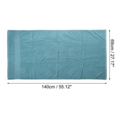 Unique Bargains Bathroom Classic Soft Absorbent Cotton Bath Towel 55.12"x27.17" 1 Pc -Avanti Sales Shop GUEST 561ded40 9920 4de6 bb5c 2cbc45f42892