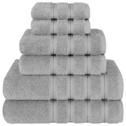 American Soft Linen 6 Piece Towel Set, 100% Cotton Bath Towels For Bathroom -Avanti Sales Shop GUEST 58870e59 4f09 4e47 96ac a662b1da58df