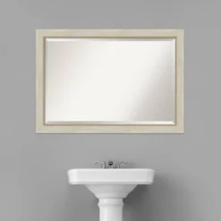 40" X 28" Parthenon Framed Bathroom Vanity Wall Mirror Cream - Amanti Art -Avanti Sales Shop GUEST 5ff0d20d cbb4 498b 8063 082d5d3d9f9e