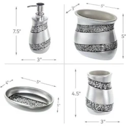 Creative Scents Silver Mosaic 4 Piece Set -Avanti Sales Shop GUEST 60e3669e cbe0 4283 a2a7 4cd3f2ef419c