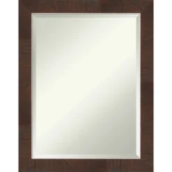 Wildwood Framed Bathroom Vanity Wall Mirror Brown - Amanti Art -Avanti Sales Shop GUEST 69b1b3f4 5310 4581 b972 82f30b7c5ae4