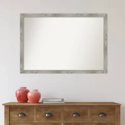 39" X 27" Non-Beveled Dove Square Bathroom Wall Mirror Gray Wash - Amanti Art -Avanti Sales Shop GUEST 6a5dcd3a 6981 4832 a856 6205cc627eba