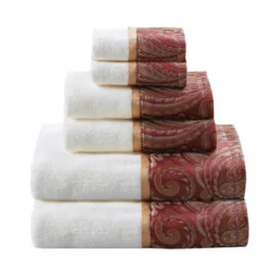 6pc Charlotte Jacquard Towel Set -Avanti Sales Shop GUEST 6a83cc6d 3343 4630 b8f4 ca29b366b8cd