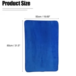 Unique Bargains Solid Color Pattern Bathroom Rugs Polyester Bath Mat Machine Washable Dark Blue 80x50cm -Avanti Sales Shop GUEST 6b1cf34c 0f9e 4ec5 877e c1b21896ef9c