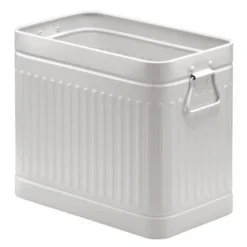 MDesign Metal Rectangle Trash Can Wastebasket, Garbage Bin, Handles -Avanti Sales Shop GUEST 6c9e215d 8b9c 4a96 9a08 9163f4b7c998