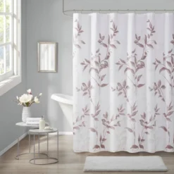 Rosalie Burnout Printed Shower Curtain -Avanti Sales Shop GUEST 71674129 7457 4dff b8b7 ef42303527f8