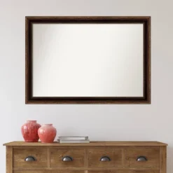 40" X 28" Non-Beveled Corded Bathroom Wall Mirror Bronze - Amanti Art -Avanti Sales Shop GUEST 7443b572 0994 47d0 b2e2 d52a91a4be50