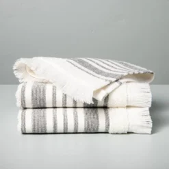 Multistripe Bath Towels Cream/Gray - Hearth & Hand™ With Magnolia -Avanti Sales Shop GUEST 78ade48d d25d 4e09 b83f 227a74722f75