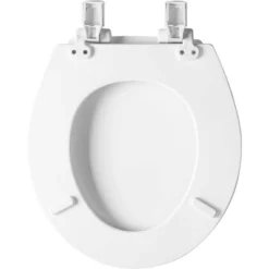 Kendall Never Loosens Round Enameled Wood Toilet Seat With Easy Clean And Slow Close Hinge White - Mayfair By Bemis -Avanti Sales Shop GUEST 7d1919f8 ccfe 4607 9843 c04492d556cd