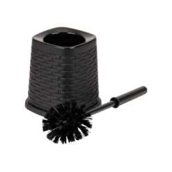 Square Wastepaper Basket And Toilet Brush Set Black - Mind Reader -Avanti Sales Shop GUEST 804919fb 2c1f 42f9 8f50 5d0dc82b514d