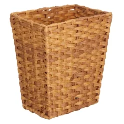 MDesign Woven Rectangle Decorative Garbage Wastebasket Trash Bin -Avanti Sales Shop GUEST 81c70d3e 1e60 4743 af33 27a51d81bc9e