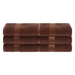 Plush And Highly Absorbent Rayon From Bamboo And Cotton 6-Piece Hand Towel Set, Quick Drying And Soft By Blue Nile Mills -Avanti Sales Shop GUEST 830e987e 796a 44f4 ab63 8371a2507489