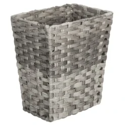 MDesign Woven Rectangle Decorative Garbage Wastebasket Trash Bin -Avanti Sales Shop GUEST 86ddb889 a069 4b47 86e4 fde0ddcad9cb