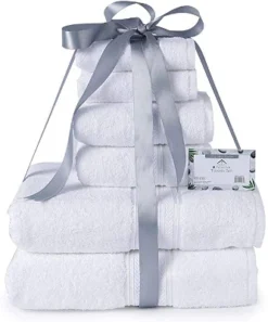 Noble House Ultra Soft 100% Cotton Extra Heavy & Absorbent Hotel & Spa Feel 6pc Bath Towel Set Bathroom 2 Bath Towels 2 Hand Towels 2 Washcloths -Avanti Sales Shop GUEST 87217d36 7a0c 4847 9a09 1fe21081d6fe