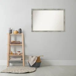 39" X 27" Non-Beveled Dove Square Bathroom Wall Mirror Gray Wash - Amanti Art -Avanti Sales Shop GUEST 8a14b4cb 49a0 4bc9 95d9 2bc81602158a