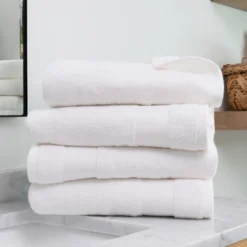 Set Of 4 Bath Towels, 100% Super Plush Premium Cotton - Becky Cameron -Avanti Sales Shop GUEST 8b3f88fa 81c0 41b5 bcfe d69ce3493d72