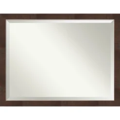 Wildwood Framed Bathroom Vanity Wall Mirror Brown - Amanti Art -Avanti Sales Shop GUEST 8b56991b abe7 484a a22c 925a52b35e1f