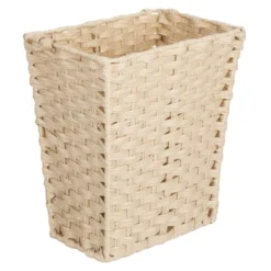 MDesign Woven Rectangle Decorative Garbage Wastebasket Trash Bin -Avanti Sales Shop GUEST 8cdd63d7 2313 4a5f 9b0b 6d8f3718b62a